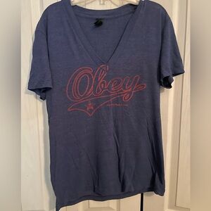Obey V Neck